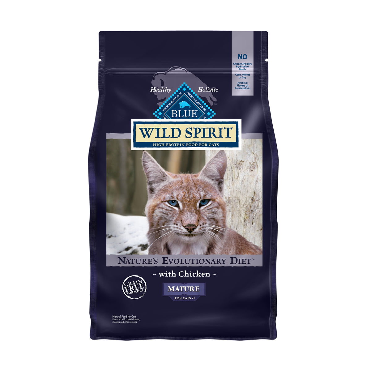 Blue Buffalo - Wild Spirit 室內高齡貓雞肉配方 貓糧