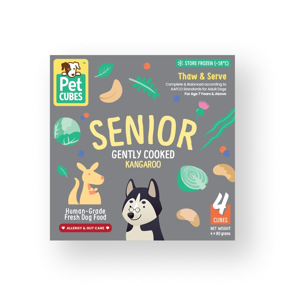 PetCubes - 輕煮鮮食系列 老犬糧 (須冷藏)