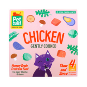 PetCubes - 輕煮鮮食系列 貓糧 (須冷藏)