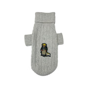Cable Cashmere Bear Sweater