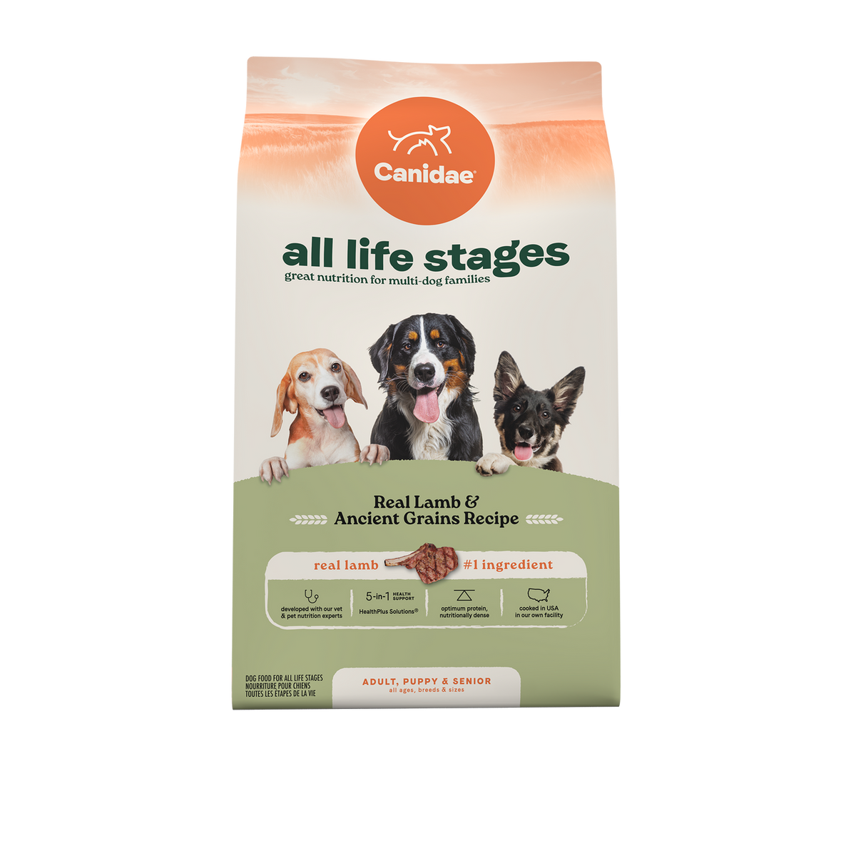 Canidae (Dog) Real Lamb & Ancient Grains 羊肉原始穀物配方狗糧