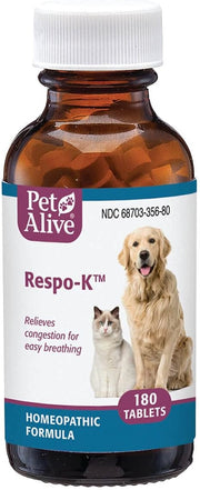 PetAlive - Respo-K 針對感冒或呼吸道感染 180粒