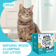 Cature 迦爵 Smart Pellet 歐洲原木(凝結)貓砂 20L (17.6lb) (綠)