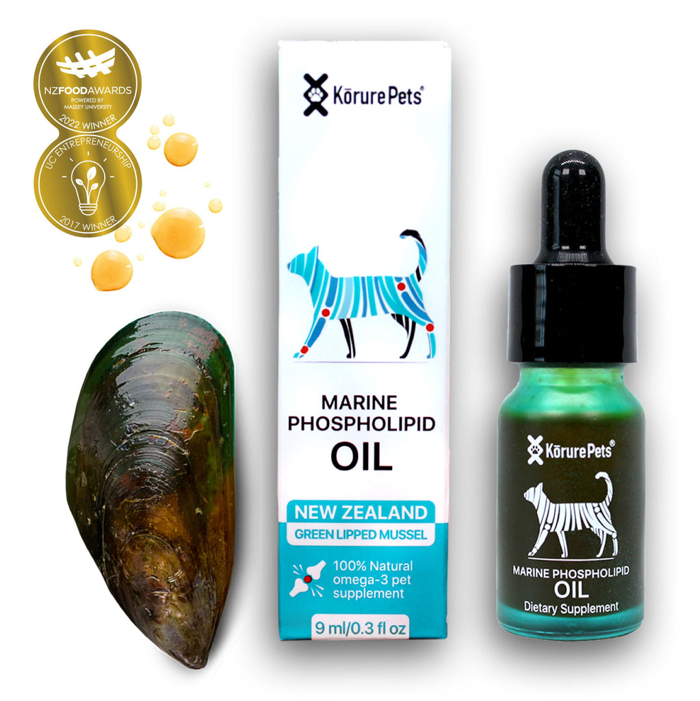 Kōrure Pets MP Oil - 海洋磷脂綠唇貽貝油 9ml [強效關節油-貓用] 9ml