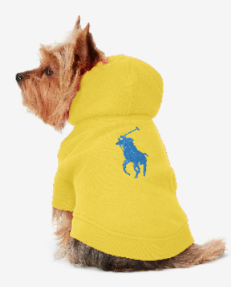 Polo Ralph Lauren Big-Pony Fleece Dog Hoodie