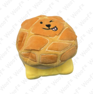 Woof² Buttered Pineapple Bun 2-in-1 Nose-work Pet Toy