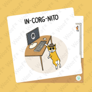 Woof² 'In-Corg-Nito' Card
