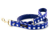 Kate Spade New York Navy Gingham Dog Leash