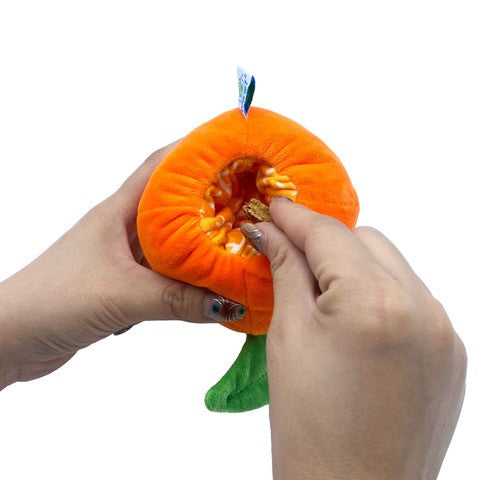 Woof² Mandarin Orange Reversible Nose-work Pet Toy