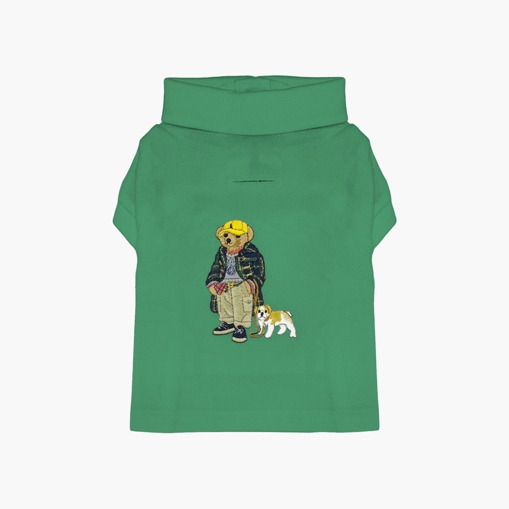 Polo Ralph Lauren Dog Polo Bear Mesh Polo