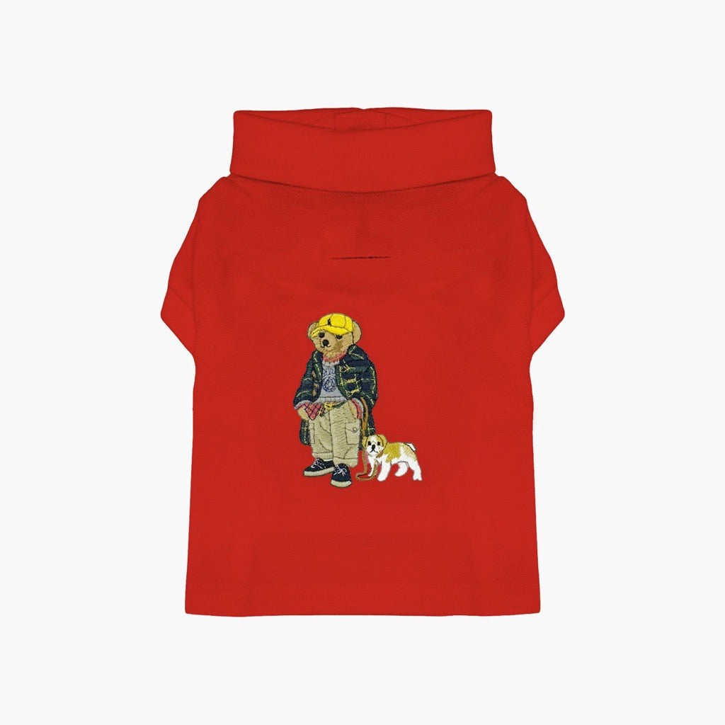 Polo Ralph Lauren Dog Polo Bear Mesh Polo