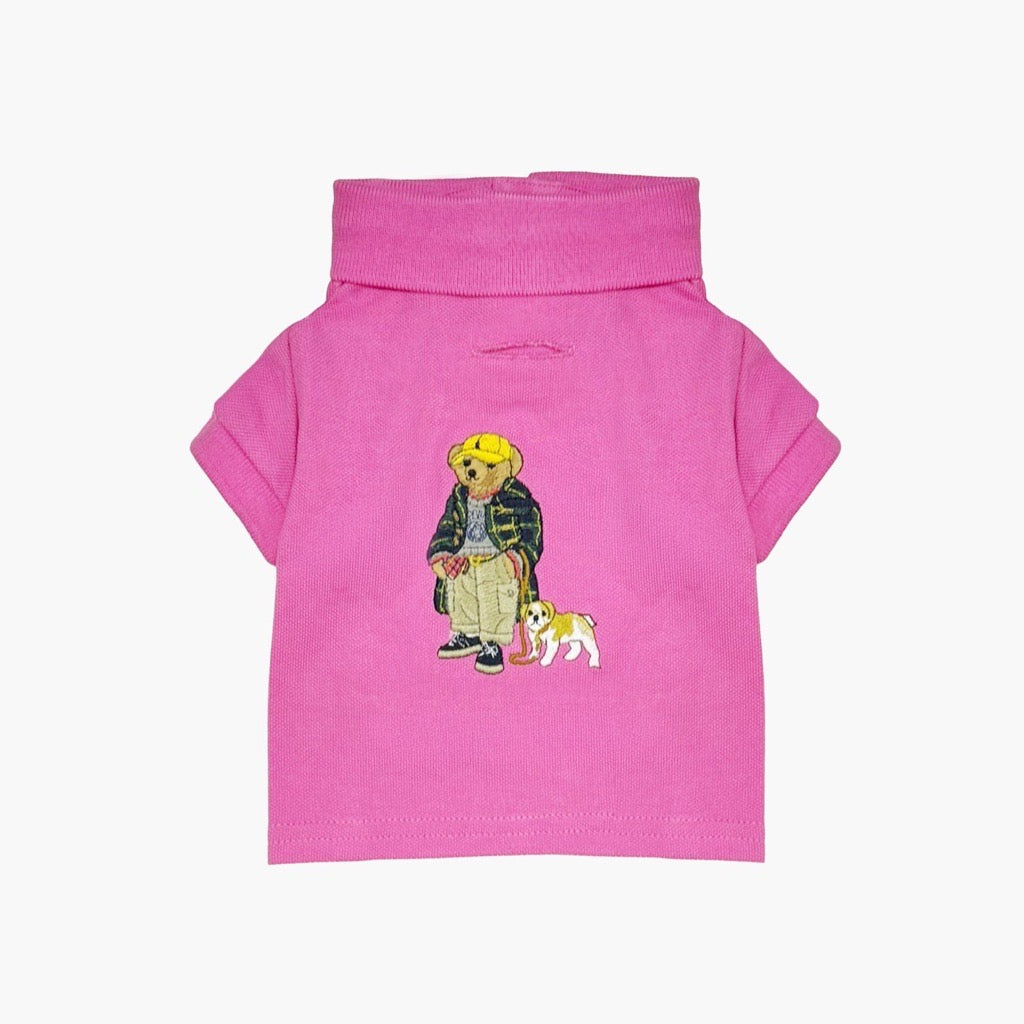 Polo Ralph Lauren Dog Polo Bear Mesh Polo