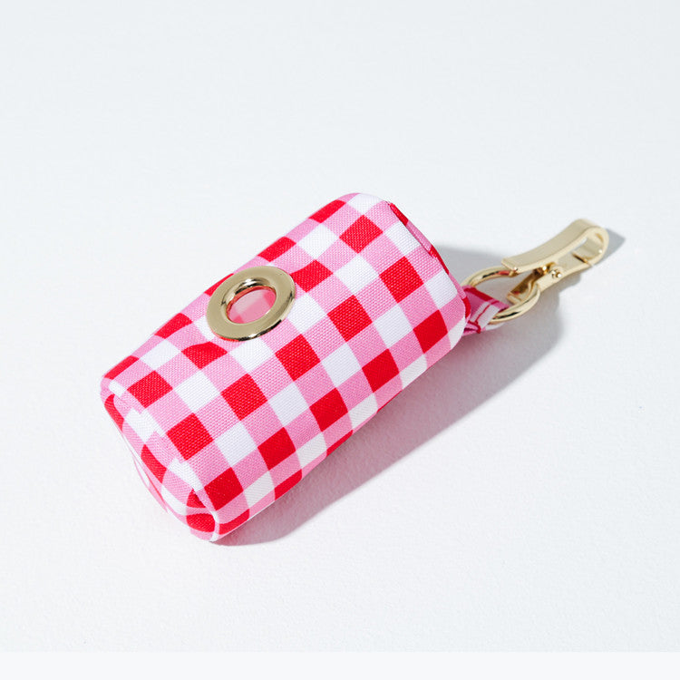 NORADOG Barbie Check Poopbag Pouch