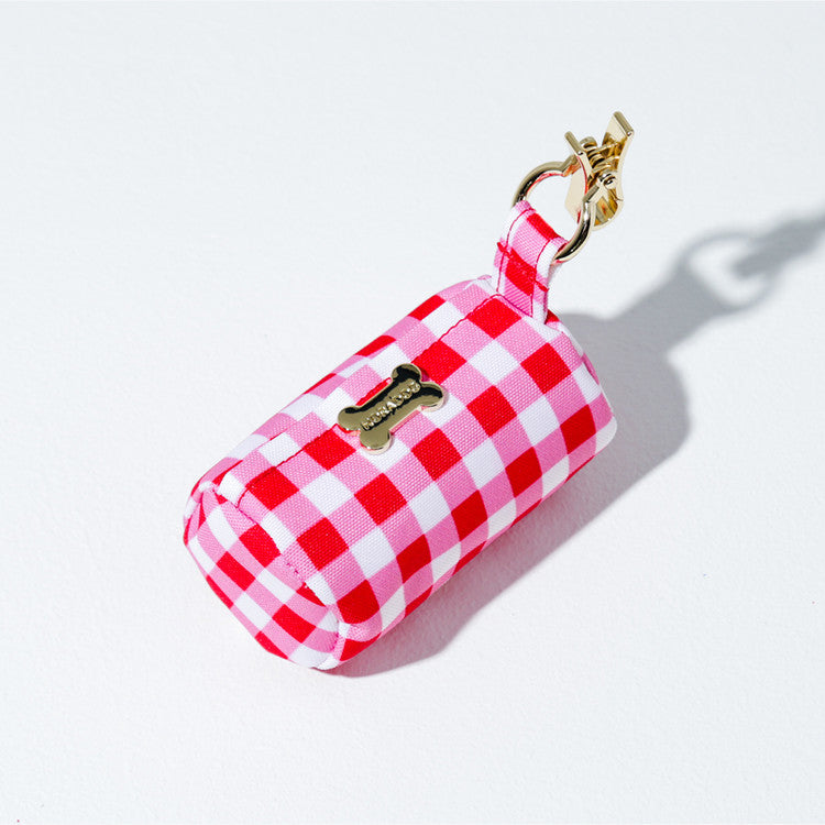 NORADOG Barbie Check Poopbag Pouch