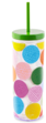 Acrylic Tumbler with Straw