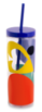 Acrylic Tumbler with Straw