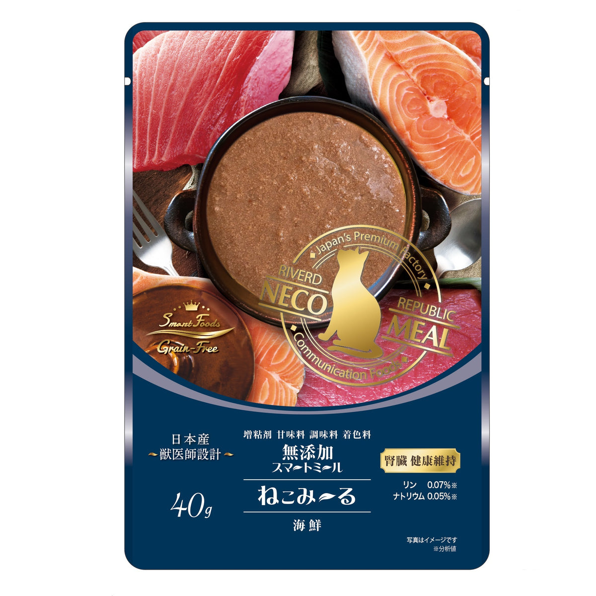 Riverd Republic Smart Foods 腎臟健康 餐包 (貓) 40g