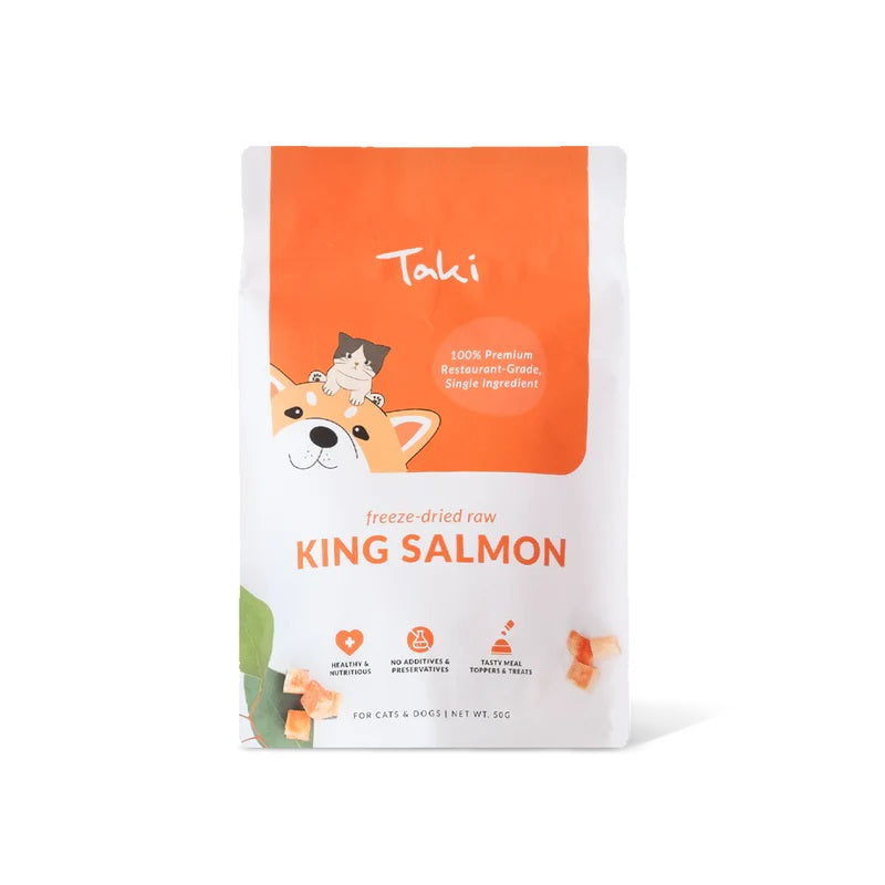 TAKI 紐西蘭帝王三文魚凍乾小食
