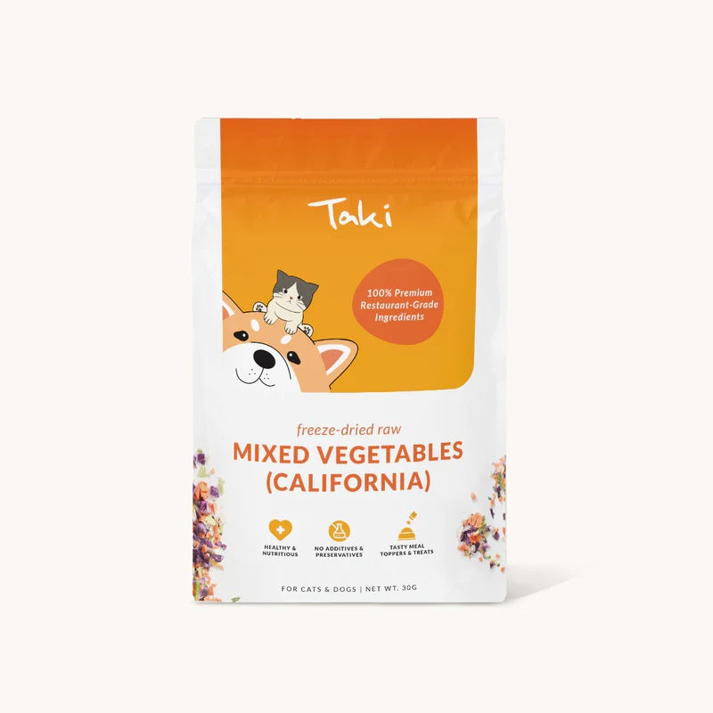 TAKI California 七彩超級蔬菜凍乾 30g
