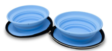 Raining Cats and Dogs Portable Dog Bowl