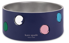 Watercolor Dot Pet Bowl