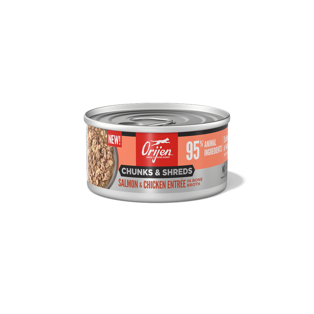 ORIJEN - Chunks & Shreds Salmon & Chicken Entrée Wet Cat Food