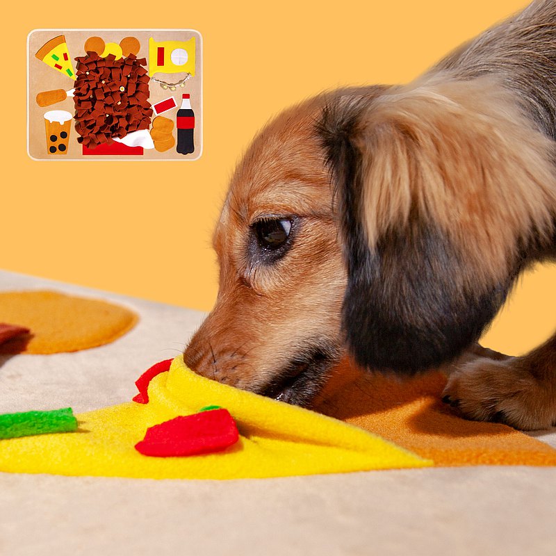 POOZPET High Calorie Meal Premium Snuffle Mat