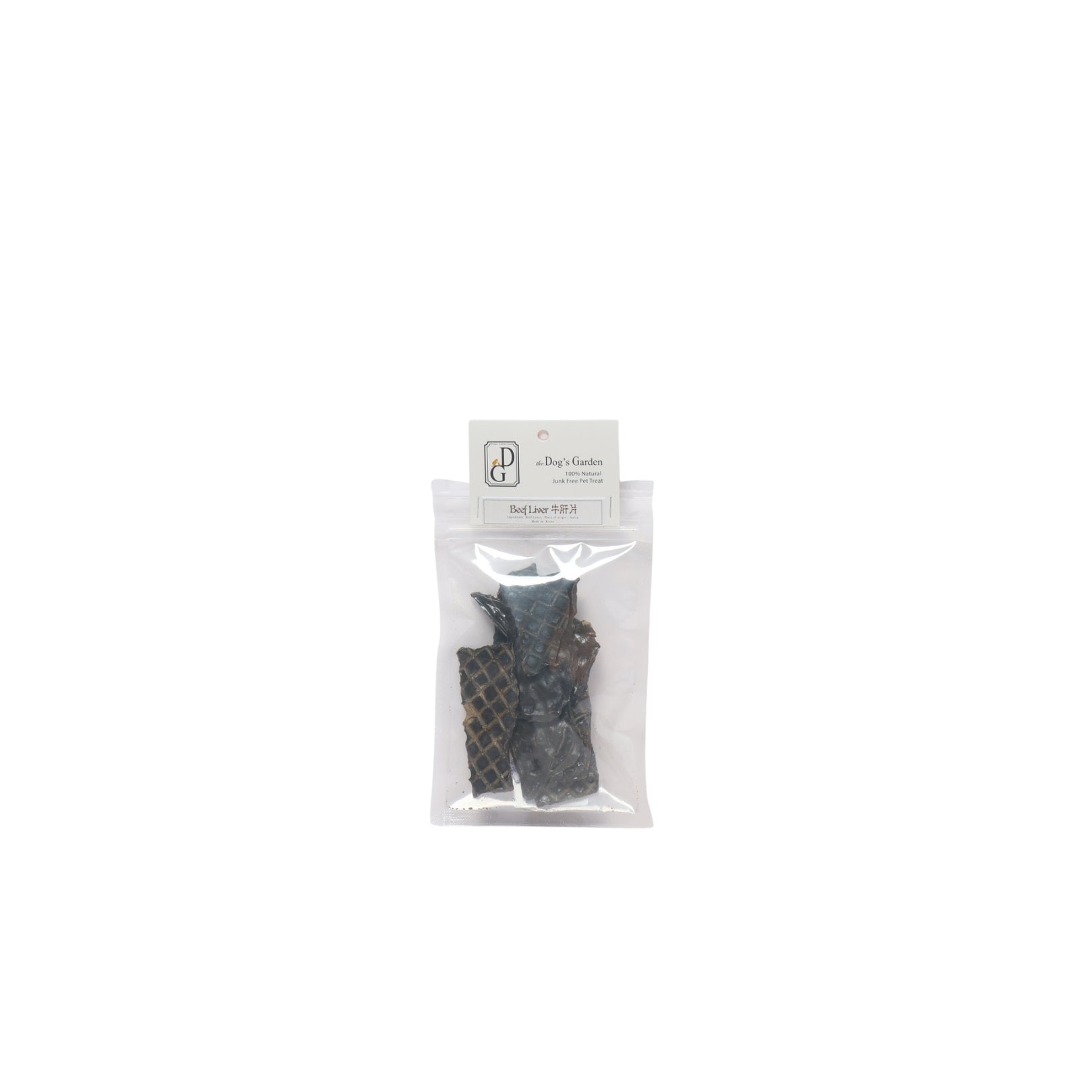 the Dog's Garden - Air Dried Treat - Korean Beef Liver Treats