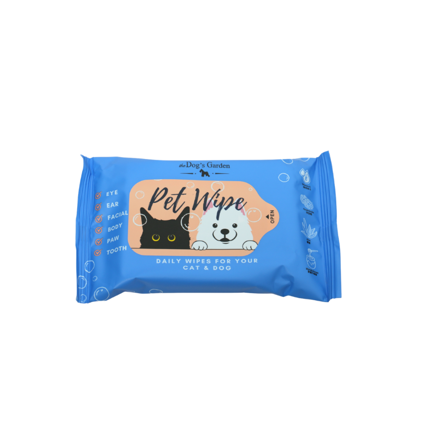 the Dog's Garden Manuka Chamomile Pet Wipes (10 Sheets)
