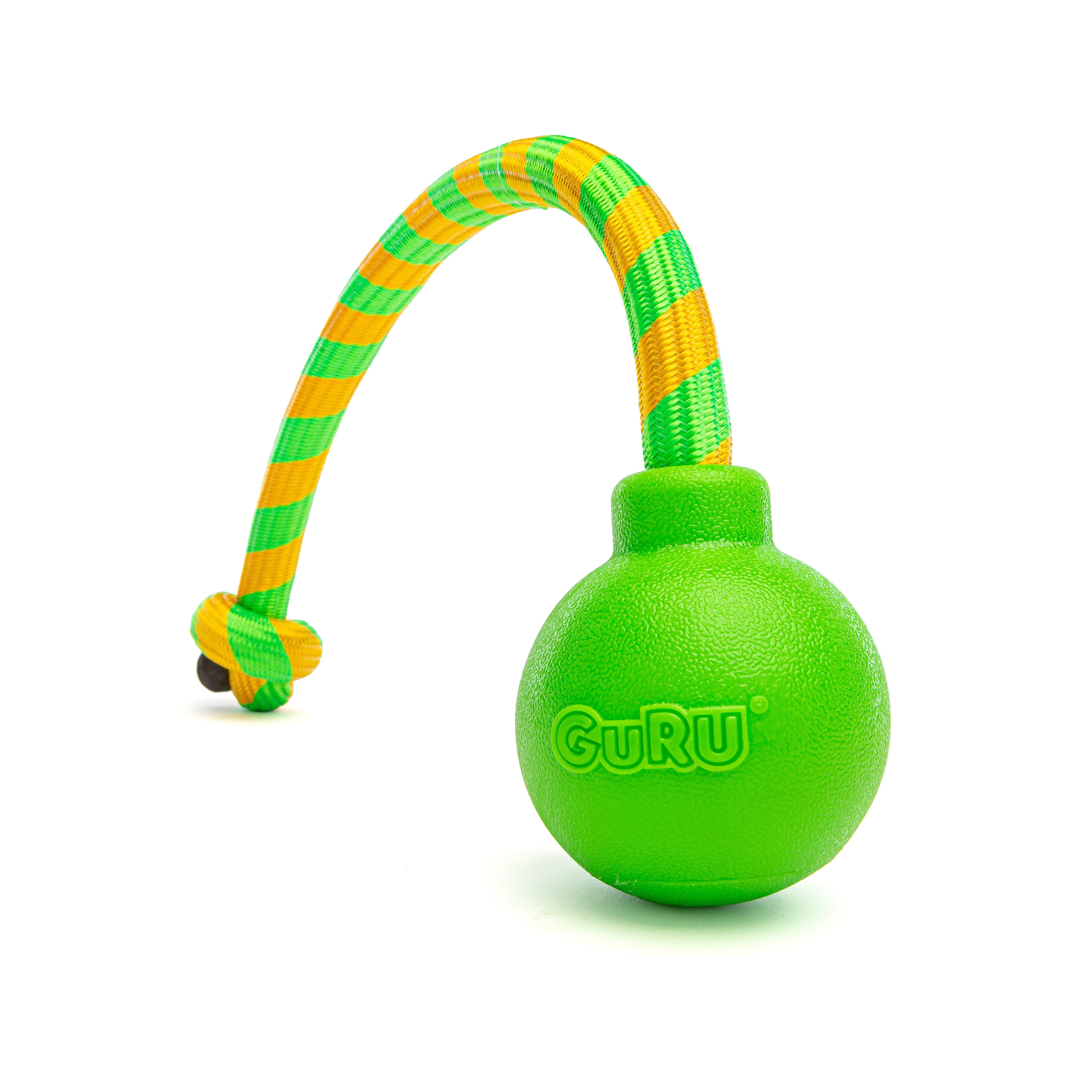 Guru SINGLE SQUEAKING ROPE Dog Toy