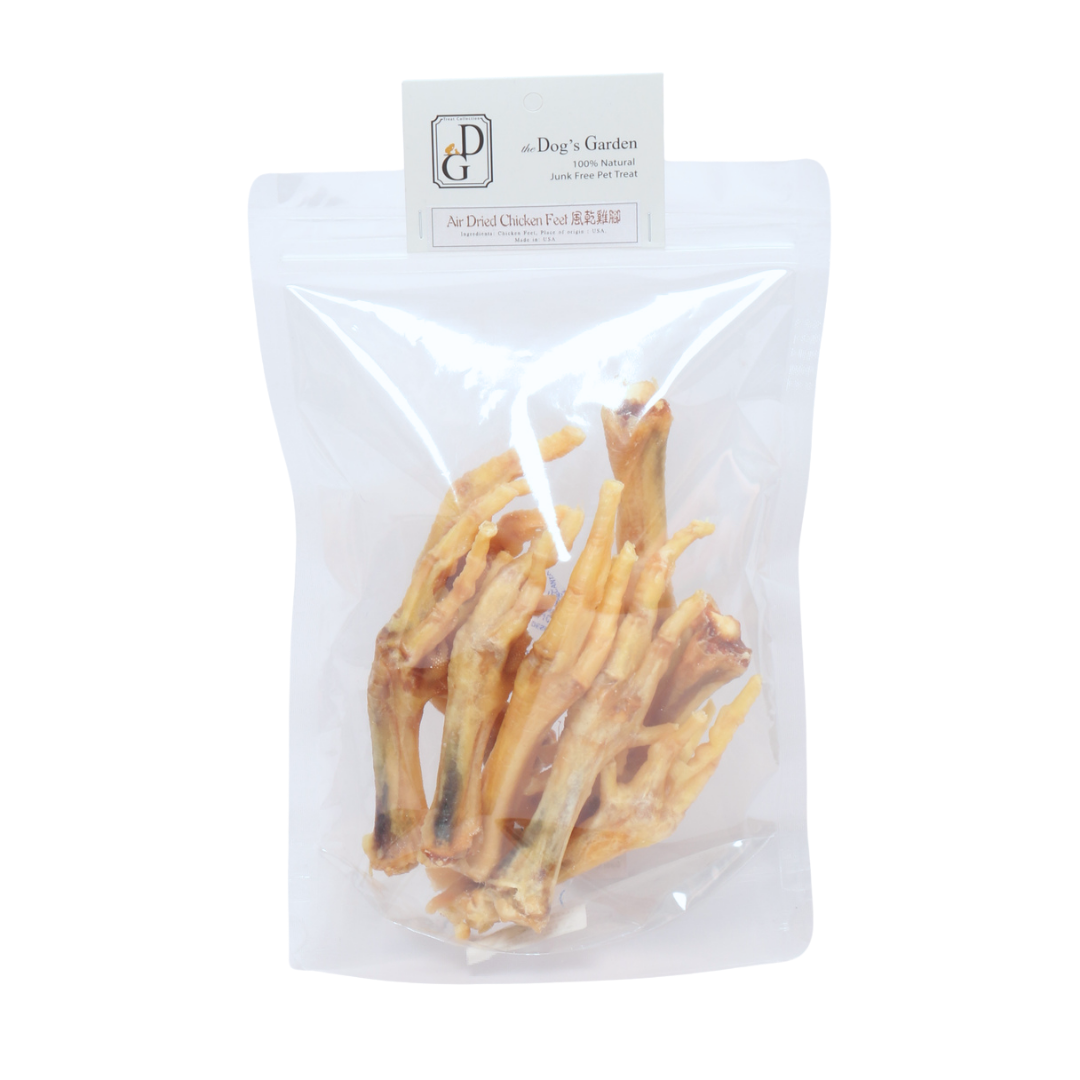 the Dog's Garden - Air Dried Treat - USA Chicken Feet