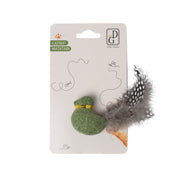 the Dog's Garden - Cat toy - Catnip bird with feather