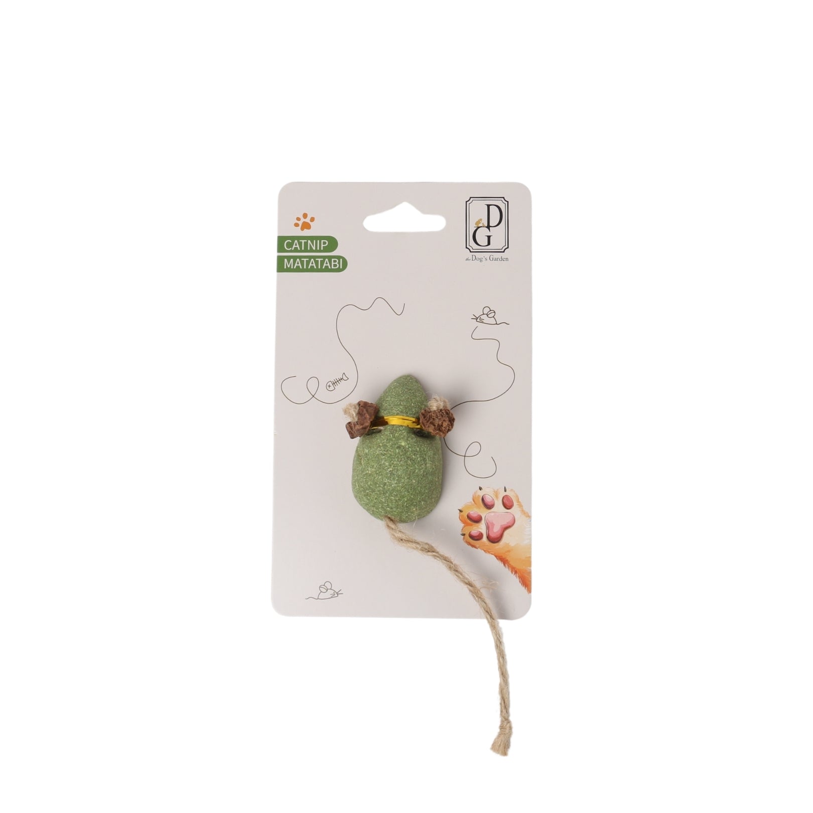 the Dog's Garden - Cat toy - Catnip Big Mouse