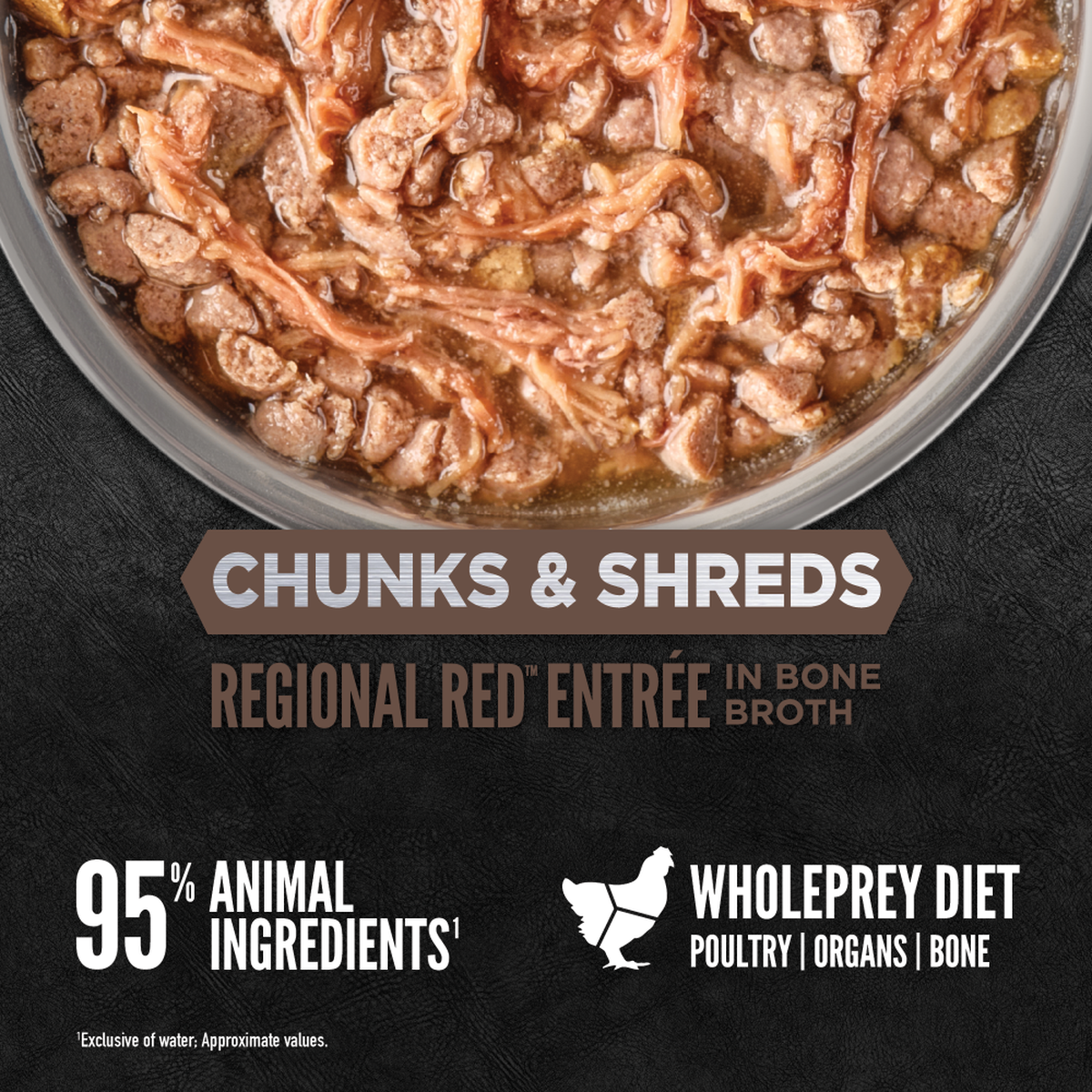 ORIJEN - Chunks & Shreds Regional Red Entrée Wet Cat Food