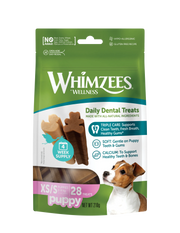 Whimzees Natural Daily Dental Treats - Puppy (28ct)