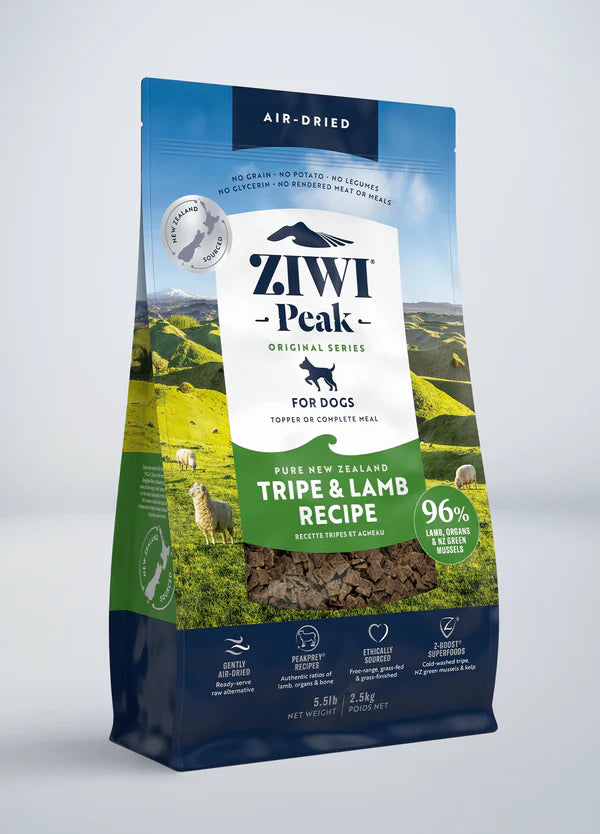 ZiwiPeak Air-Dried Dog Food - Tripe & Lamb