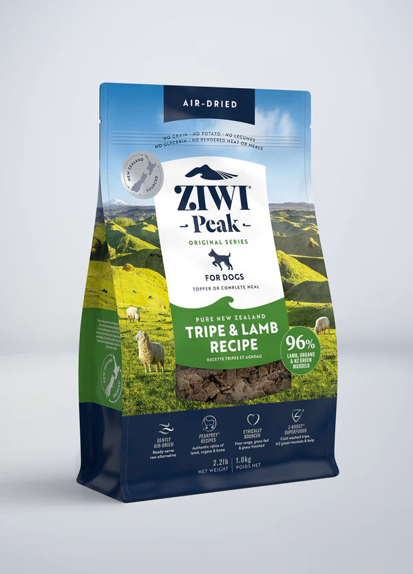 ZiwiPeak Air-Dried Dog Food - Tripe & Lamb