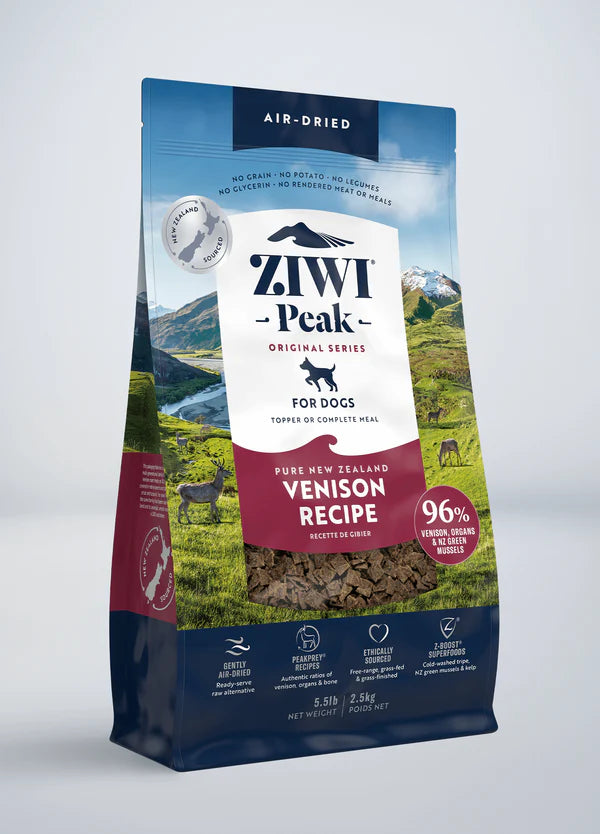 ZiwiPeak Air-Dried Dog Food - Venison