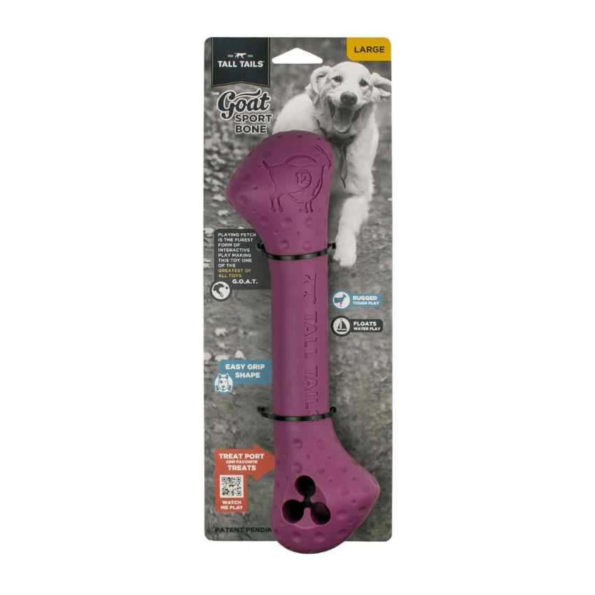 Tall Tails - Rubber Toy - G.O.A.T. Rubber Sport Bone