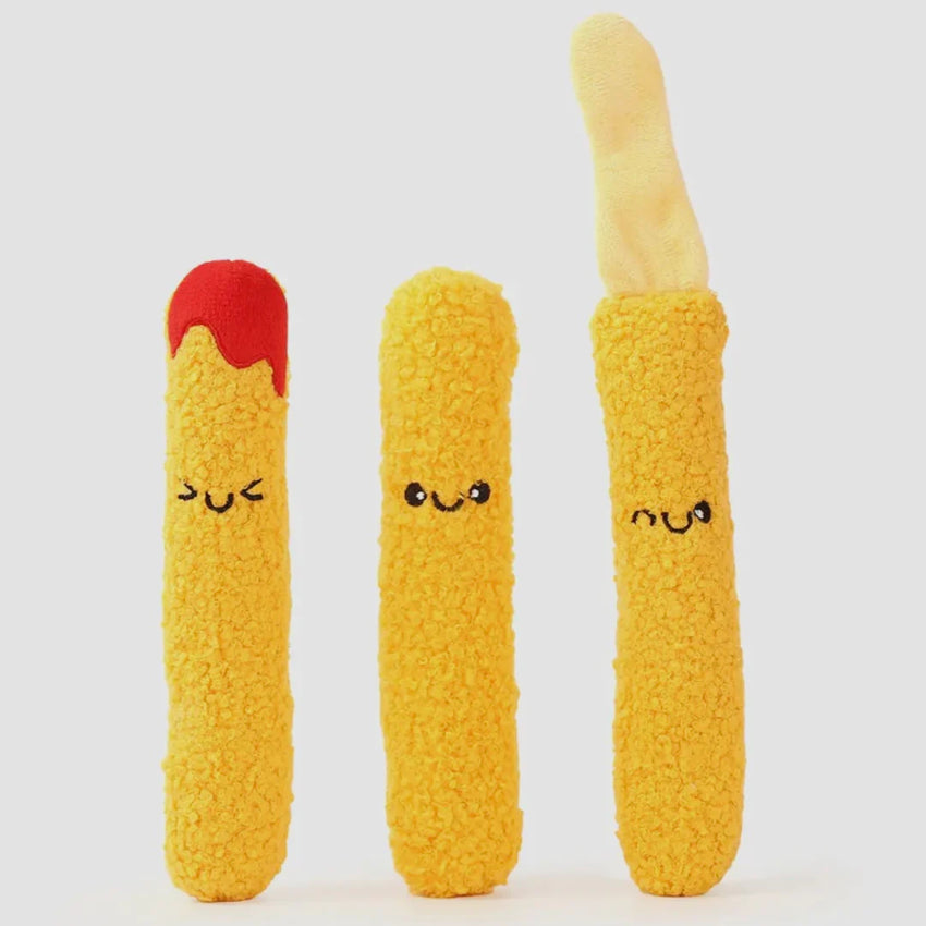 HugSmart - Food Party – Mozzarella Sticks Dog Toy