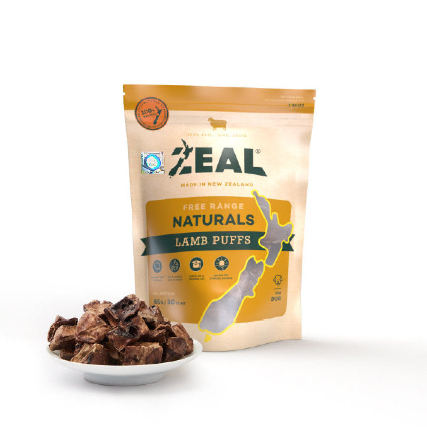 Zeal - Free Range Naturals Lamb Puffs (85g)