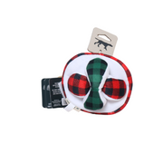 Tall Tails Plush Plaid Puzzle Ball Dog Toy - 5"