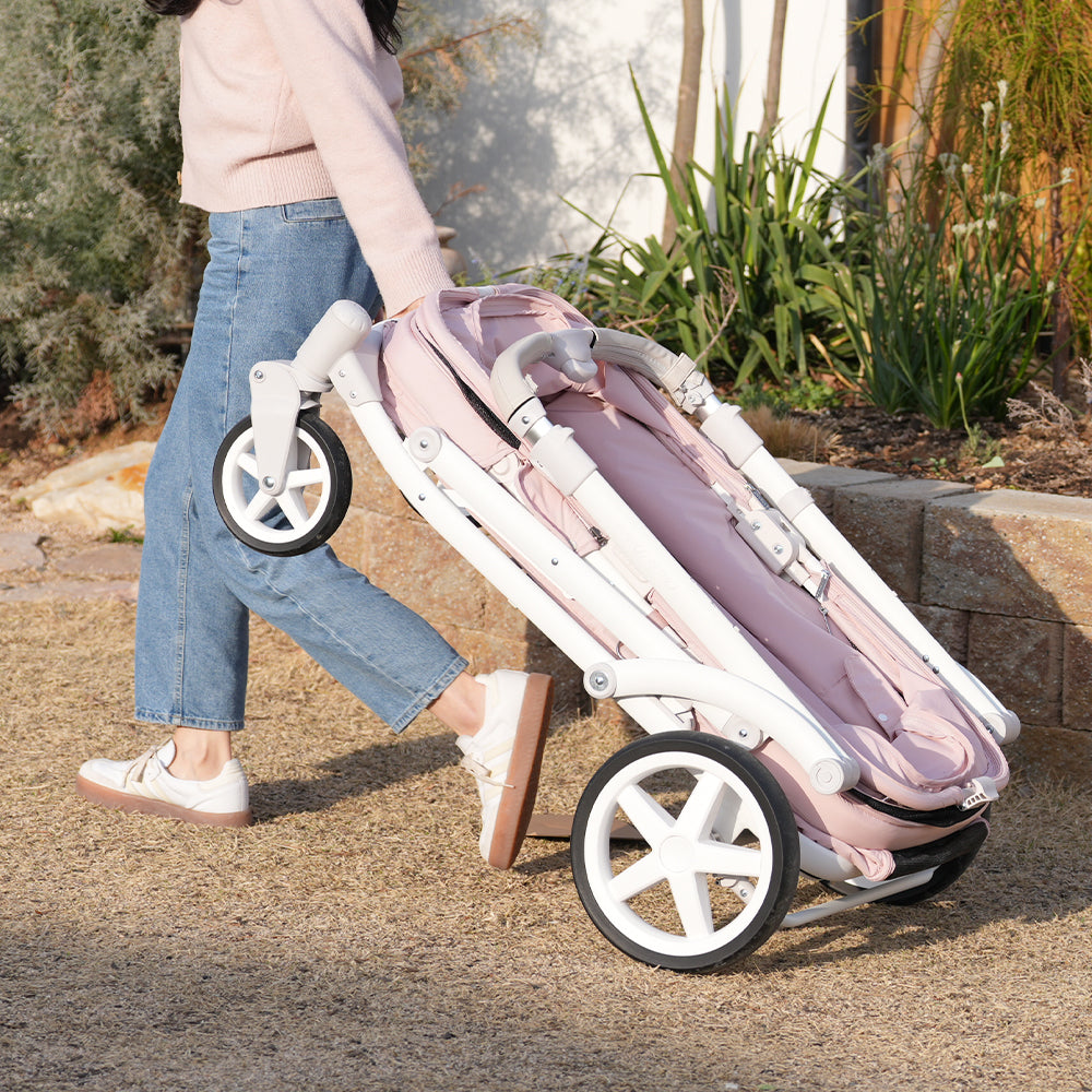 Pompolarr Pet Deluxe Wagon - Heavy Duty Pet Stroller （3 Color)