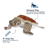 Tall Tails - Plush Toy - Plush Animated Sea Turtle Toy 9"