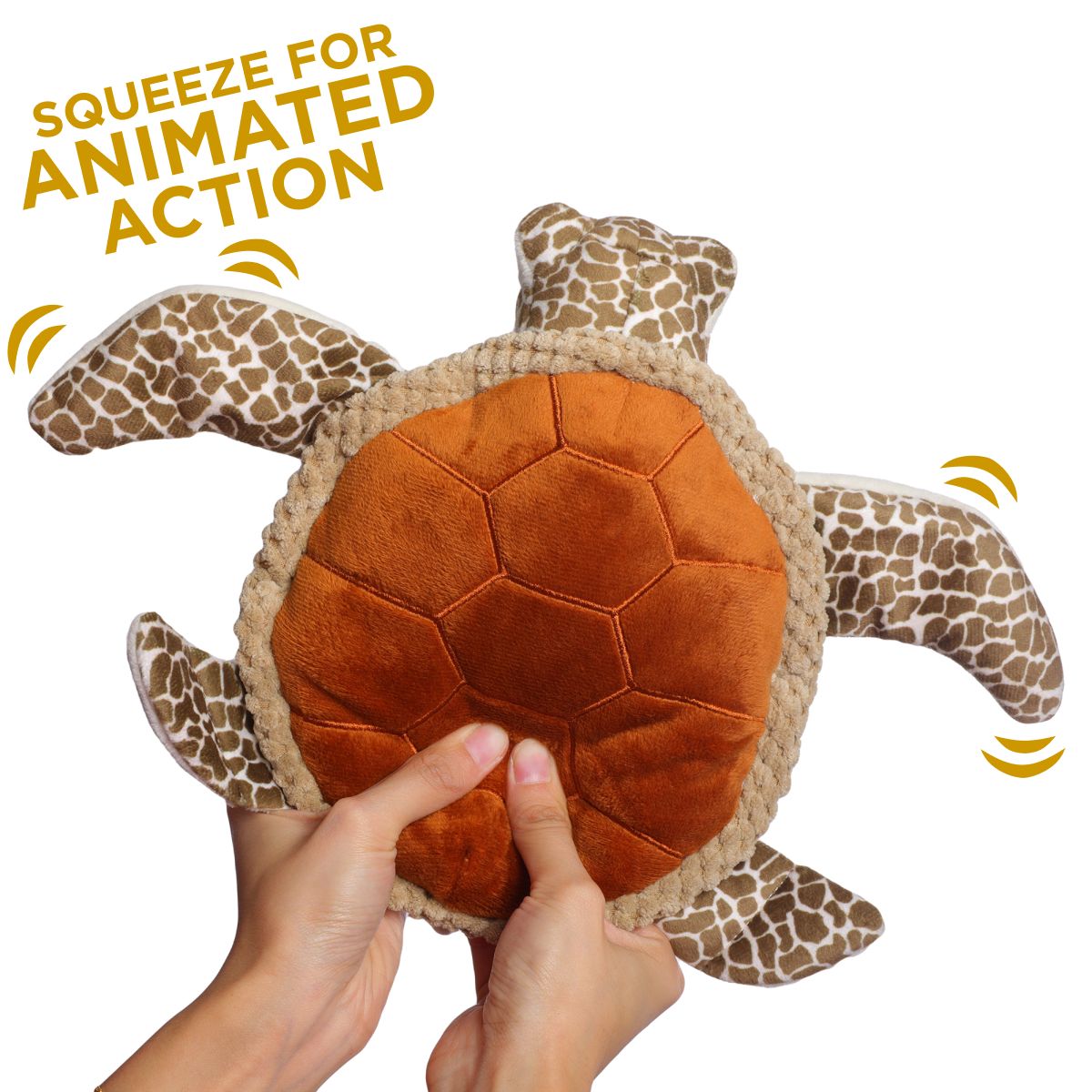 Tall Tails - Plush Toy - Plush Animated Sea Turtle Toy 9"