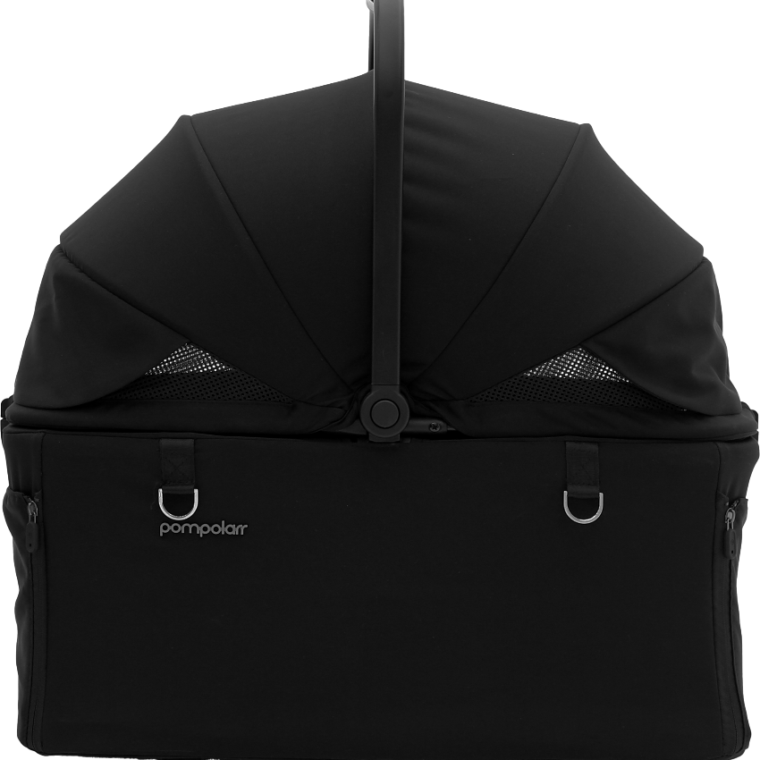 Pompolarr Pet Modu Wagon - Hybrid Detachable Pet Stroller (Black)