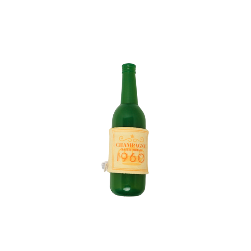 Hugsmart - Boozy Tailz - Champagne Dog Toy