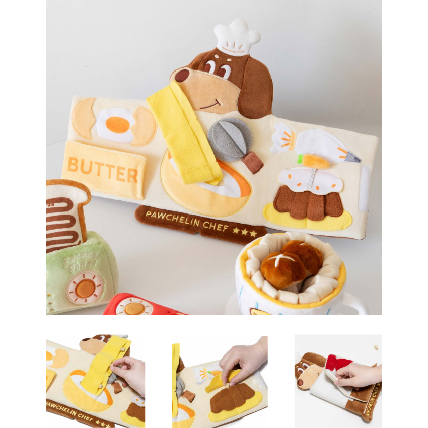 POOZPET 完美食譜書造型 高級嗅聞玩具