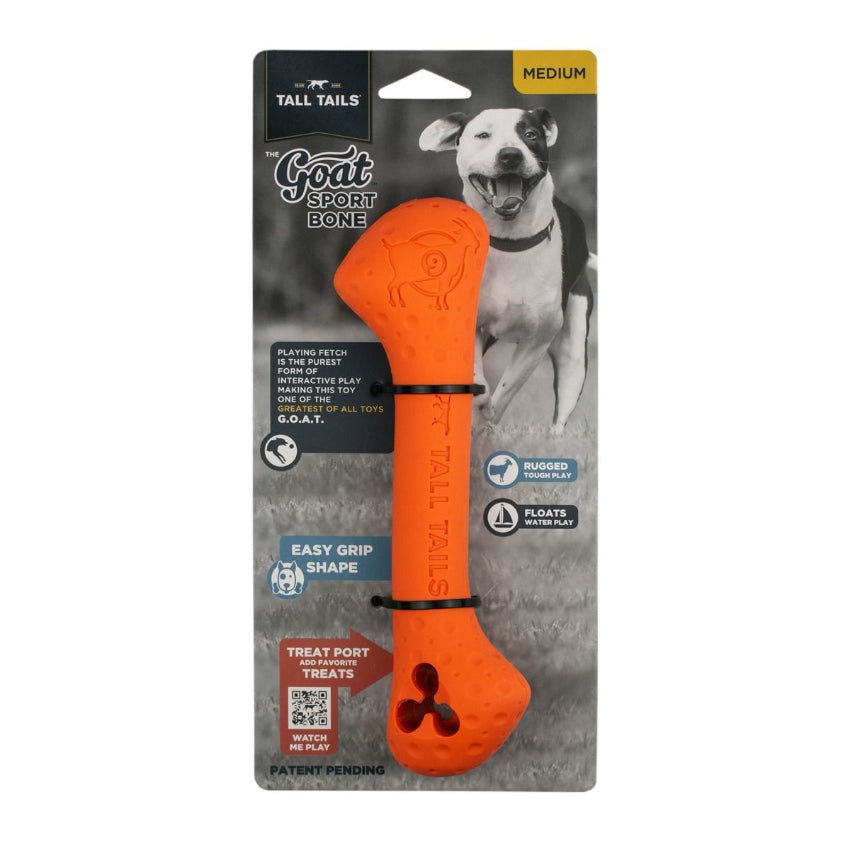 Tall Tails - Rubber Toy - G.O.A.T. Rubber Sport Bone
