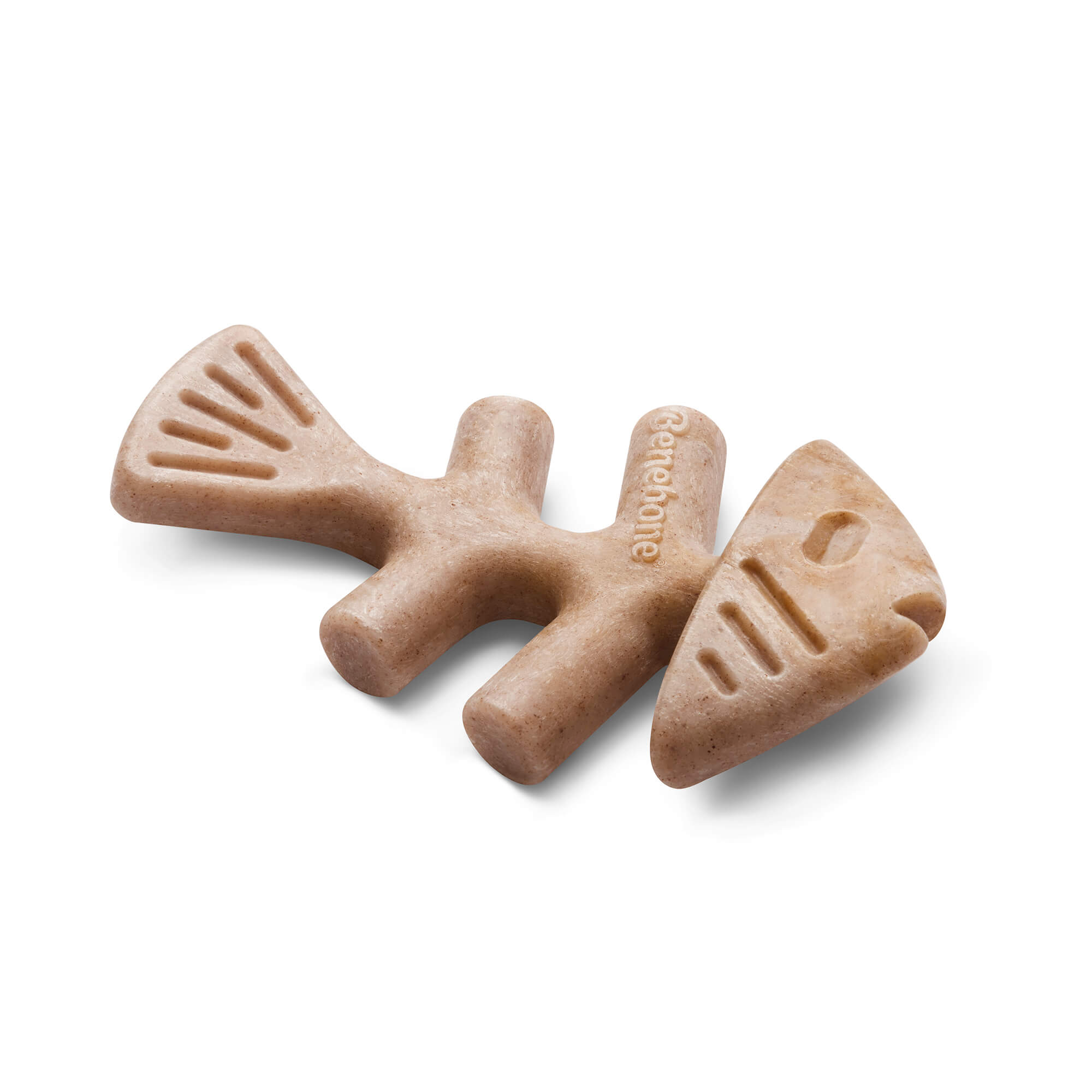 Benebone - Fishbone Durable Dog Chew - Jack Salmon Flavor (Tiny 2-Pack)